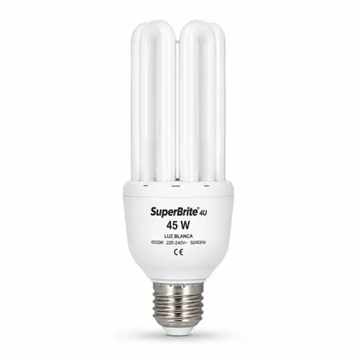 BOMBILLO 4U 45W BLANCO SUPERBRITE (UNIDAD)