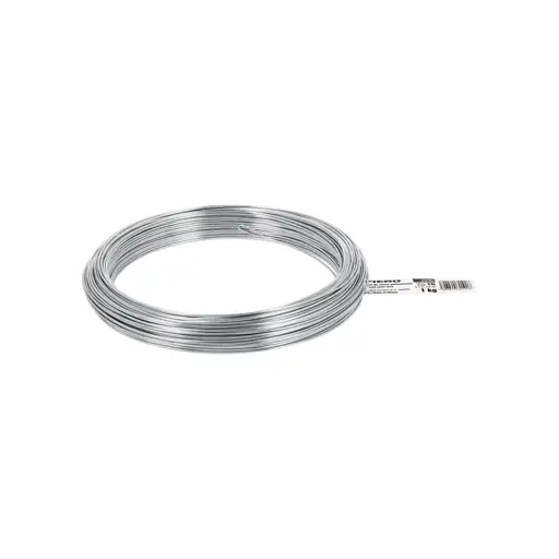 ALAMBRE GALVANIZADO CALIBRE 16 ROLLO 1KG FIERO