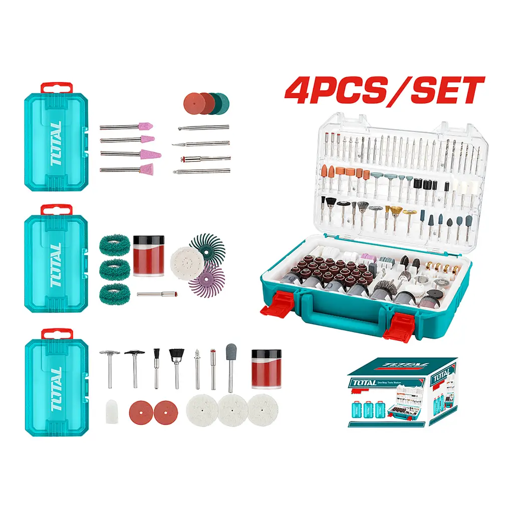 JUEGO DE ACCESORIOS PARA MOTOTOOL 460 PIEZAS TOTAL