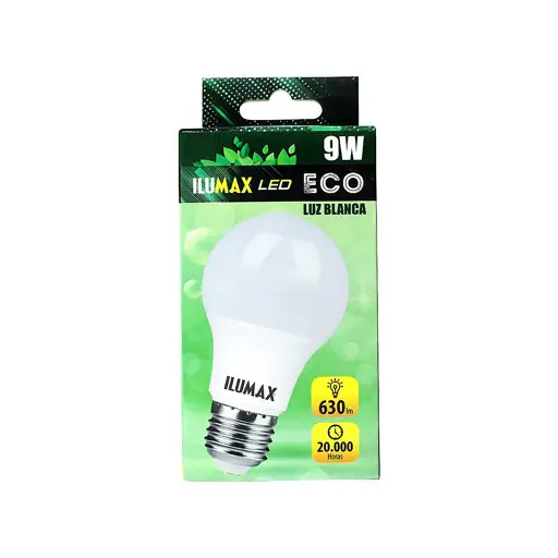 BOMBILLO LED LUZ BLANCA 9W