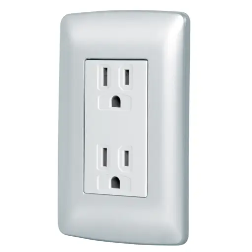 TOMA DOBLE PLACA POLAR PLATA VOLTECK
