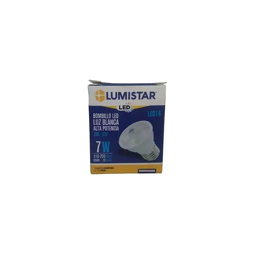 BOMBILLO LED LUZ BLANCA 7W