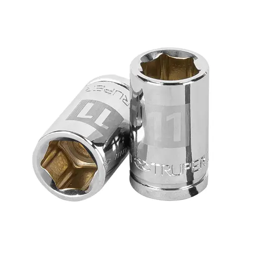 DADO 11MM 6 PUNTAS CUADRO 3/8" TRUPER