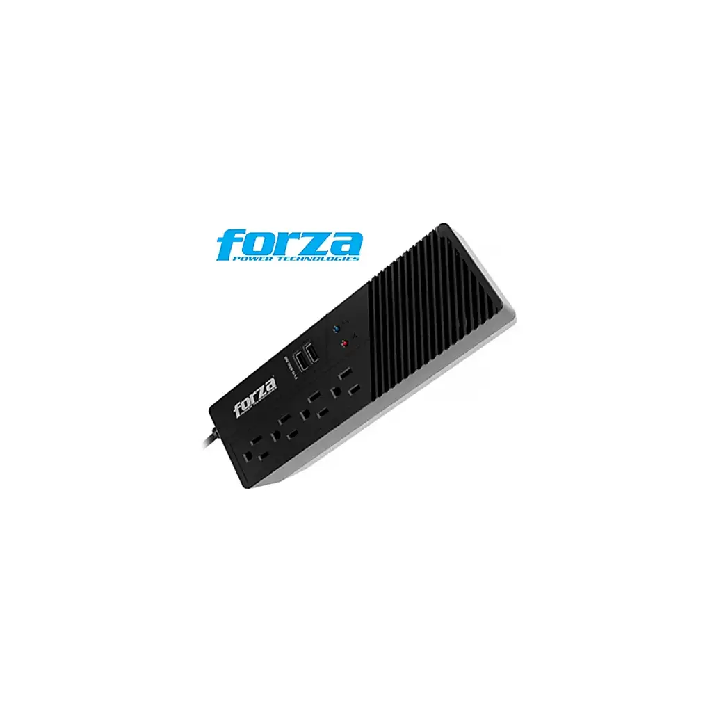 REGULADOR DE VOLTAJE 1000VA/500W 115V 4-NEMA 50/60Hz FORZA