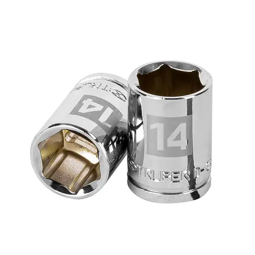CUBO ESPIGA 3/8" HEX 14mm D-3814-HM TRUPER