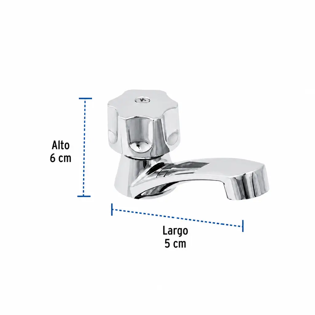 Cachera de ABS cromado Foset para lavatorio de baño 2