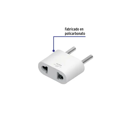 CONVERTIDOR PLANO A REDONDO VOLTECK