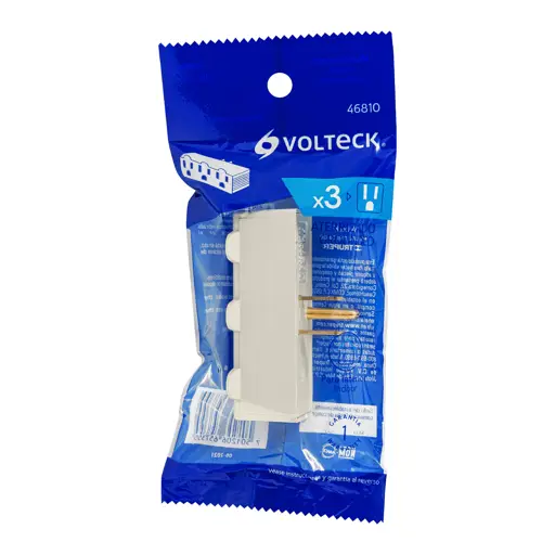 CONVERTIDOR TRIPLE ATERRIZADO VOLTECK