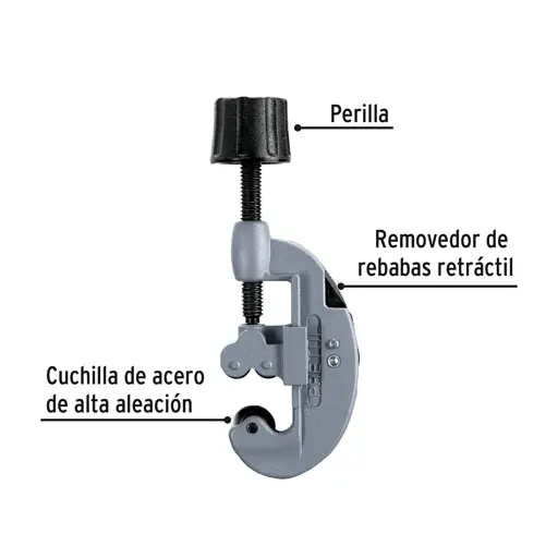 CORTADOR P/TUBO ALUM 1 1/8" COT-P PRETUL