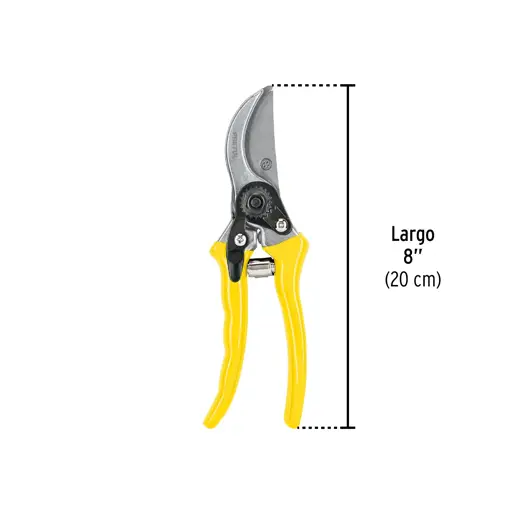 TIJERA PARA PODA 8" CUCHILLA DE PASO PRETUL