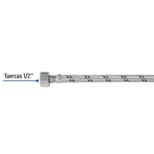 TUBO ABASTO "T" 1/2X1/2X1/2" FOSET