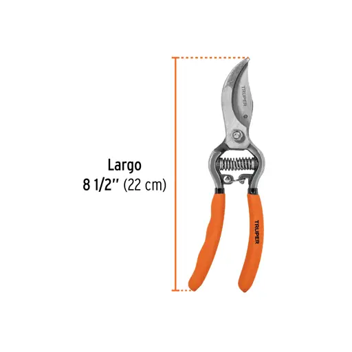 TIJERA FORJADA PARA PODAR 8-1/2" TRUPER