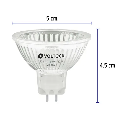 BOMBILLO HALOGENO 50W 12V VOLTECK