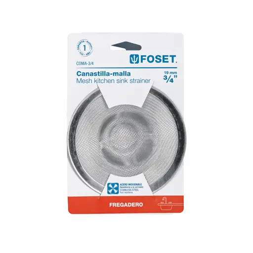 COLADERA PARA FREGADERO MALLA FOSET