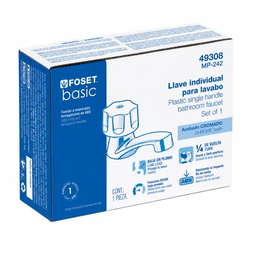 CACHERA PARA LAVATORIO ABS FOSET