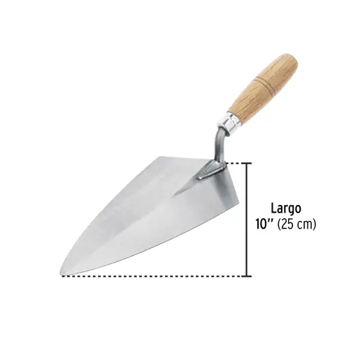 CUCHARA PARA ALBAÑIL 10" TIPO FILADELFIA PRETUL