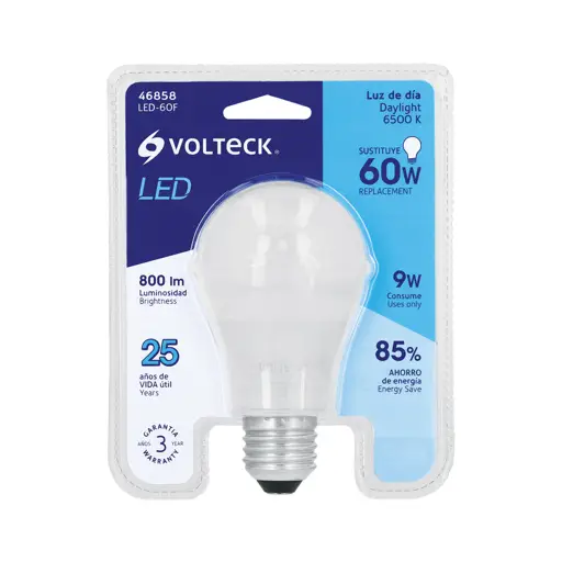 BOMBILLO LED 9W 60W E27 VOLTECK