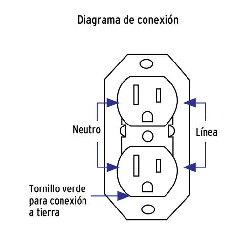 TOMACORRIENTE T/PARCHE ATERRIZADO MARFIL PAQ VOLTECK