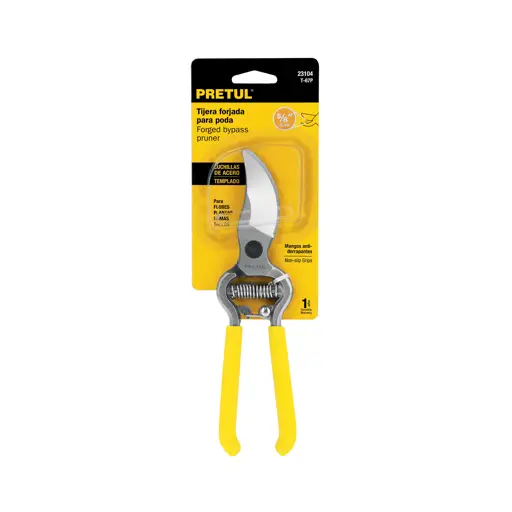 TIJERA PARA PODA 8" FORJADA CUCHILLA CURVA PRETUL