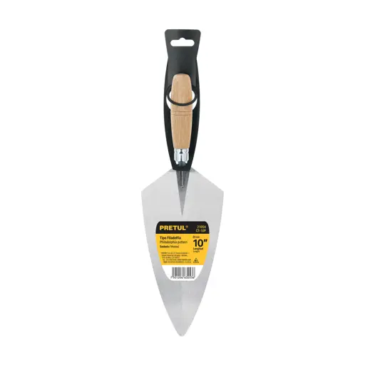CUCHARA PARA ALBAÑIL 10" TIPO FILADELFIA PRETUL