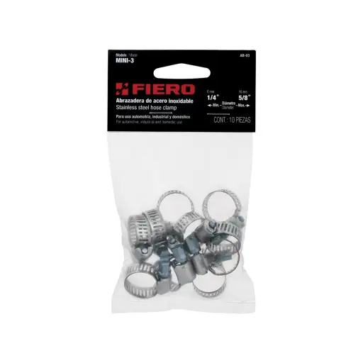 GAZA SIN FIN 1/4-5/8" FIERO (10 UNIDADES)