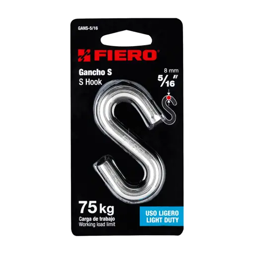 GANCHO ABIERTO S 5/16" FIERO