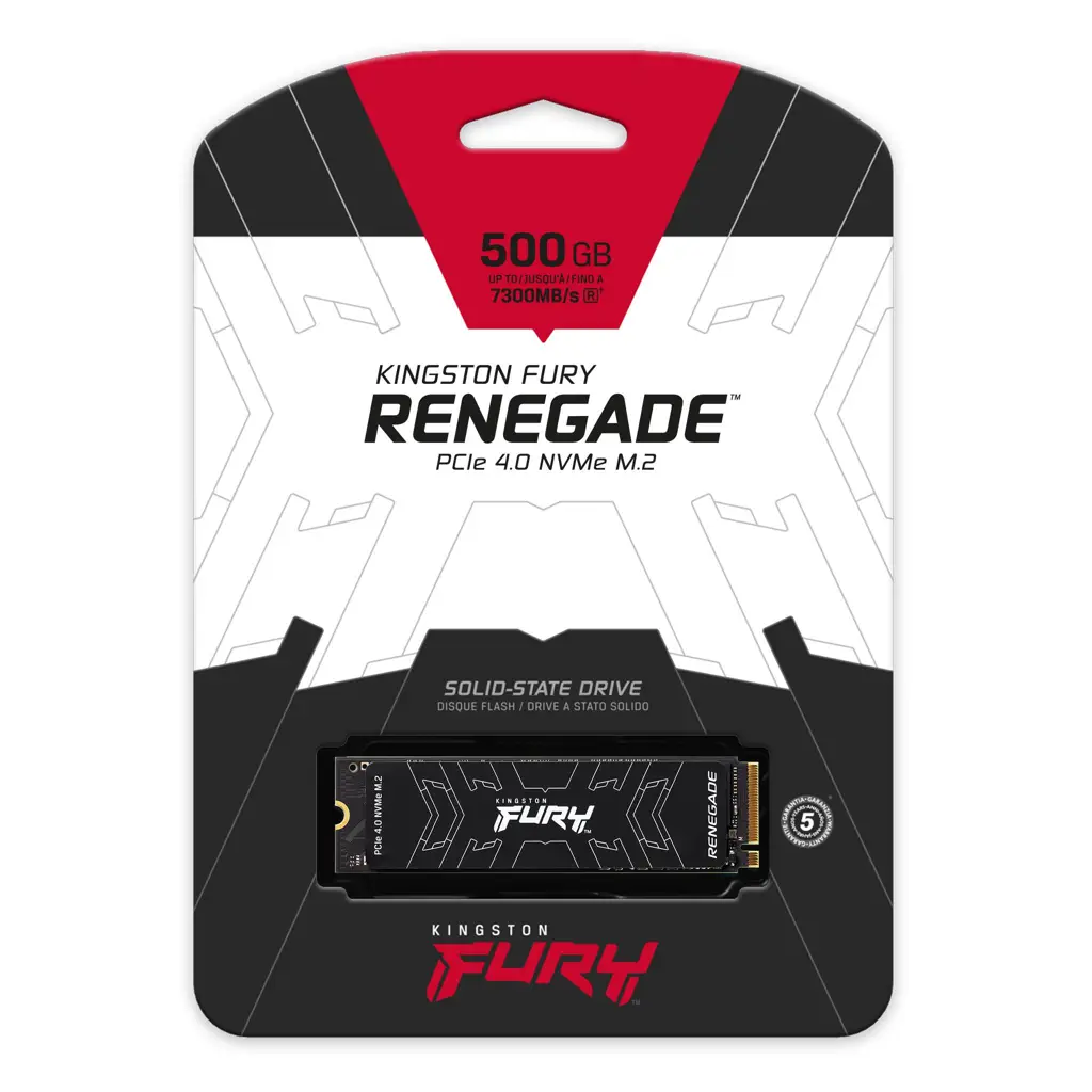 SSD FURY RENEGADE 500GB PCIE 4.0 NVME M.2 KINGSTON — vista 2