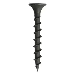 6X1 1/4 TORNILLO GYPSUM NEGRO PUNTA CORRIENTE FINA (PAQUETE DE 100)