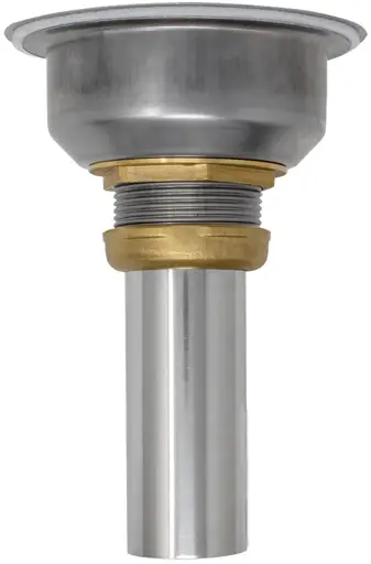 DESAGUE FREGADERO METAL 4 1/2 CON COLETA MIBER
