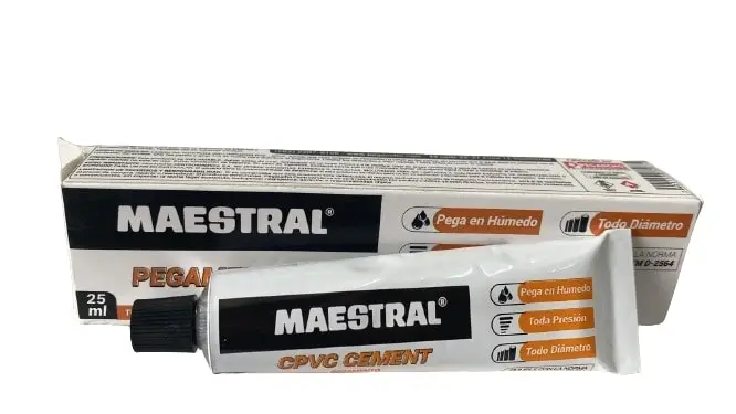 PEGAMENTO CPVC 25ML AZUL MAESTRAL