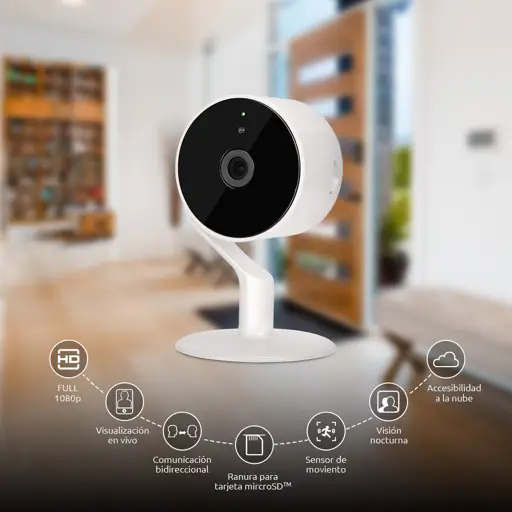 CAMARA INTELIGENTE WIFI PARA INTERIOR NEXXT SOLUTIONS