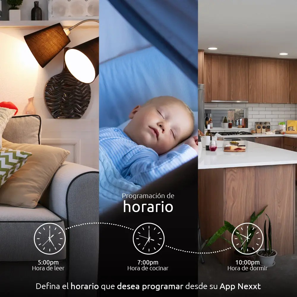 BOMBILLO INTELIGENTE DOWNLIGHT LED WIFI NEXXT SOLUTIONS — vista 4