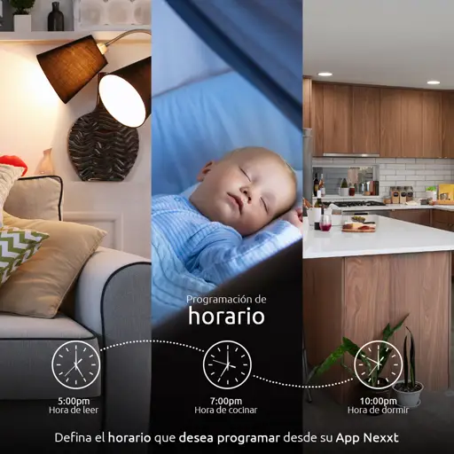 BOMBILLO INTELIGENTE DOWNLIGHT LED WIFI NEXXT SOLUTIONS