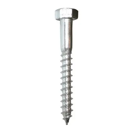1/4X1 1/2 TORNILLO TIRAFONDO (PAQUETE DE 5)