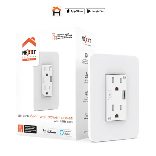 TOMACORRIENTE INTELIGENTE CON PUERTO USB Y WIFI NEXXT SOLUTIONS