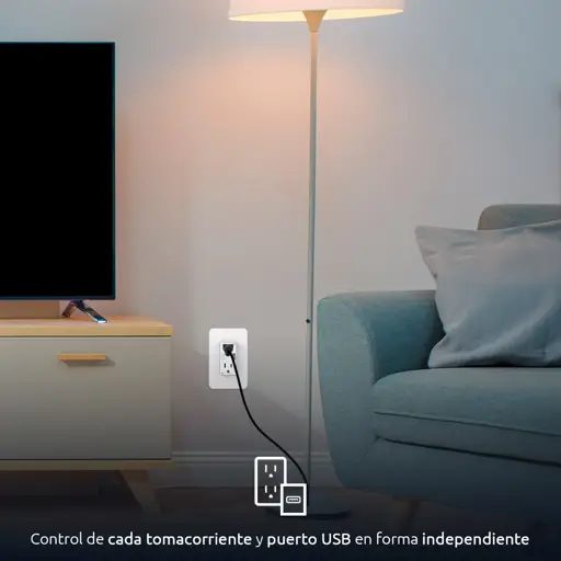 TOMACORRIENTE INTELIGENTE CON PUERTO USB Y WIFI NEXXT SOLUTIONS