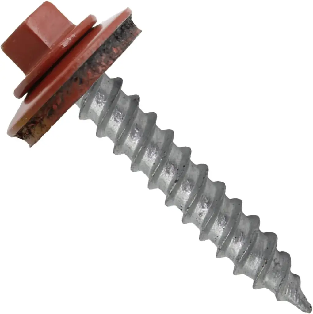 1/4X2 1/2 TORNILLO PARA TECHO PUNTA CORRIENTE TEJA (PAQUETE 100)