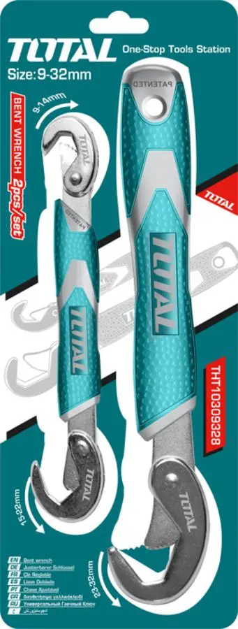 LLAVES CANGREJO 2 PIEZAS 9-32MM TOTAL — vista 2