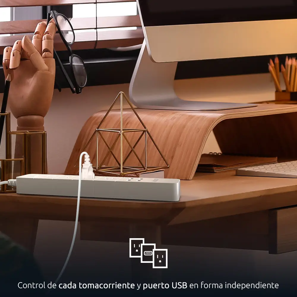 REGLETA INTELIGENTE WIFI PARA INTERIOR 110V NEXXT SOLUTIONS — vista 5