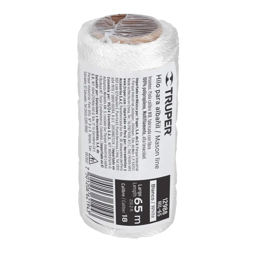 CUERDA PARA ALBAÑIL BLANCO 65M TRUPER — vista 3