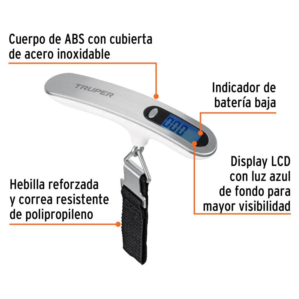 ROMANA ELECTRONICA EQUIPAJE 50KG TRUPER — vista 4