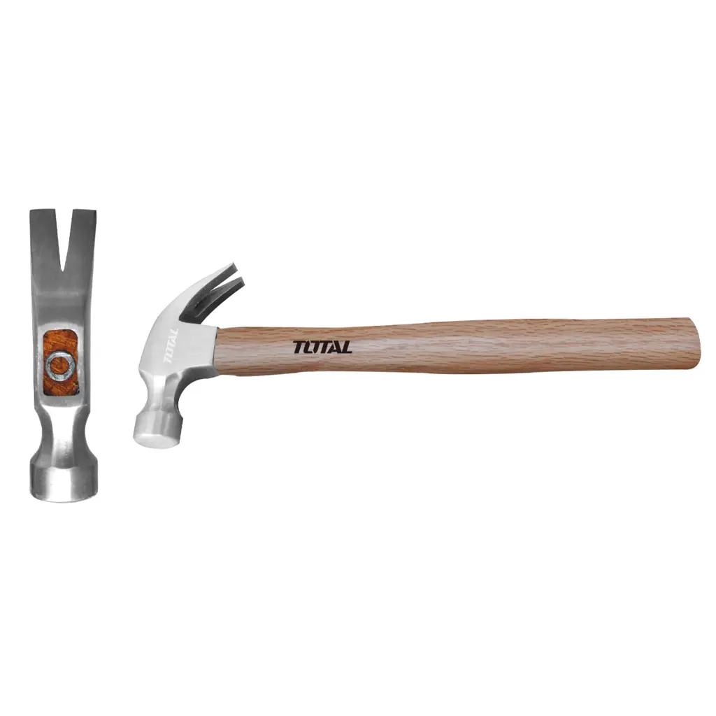 MARTILLO CARPINTERO MANGO MADERA 16ONZ TOTAL