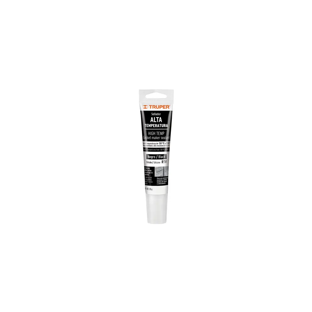 SILICON NEGRO ALTA TEMPERATURA 85GR TRUPER