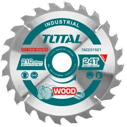 DISCO SIERRA CIRCULAR CALZADA PARA MADERA 8 X 1/4 24T TOTAL