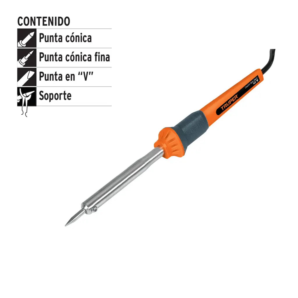 CAUTIN TIPO LAPIZ 45W 120V TRUPER — vista 2
