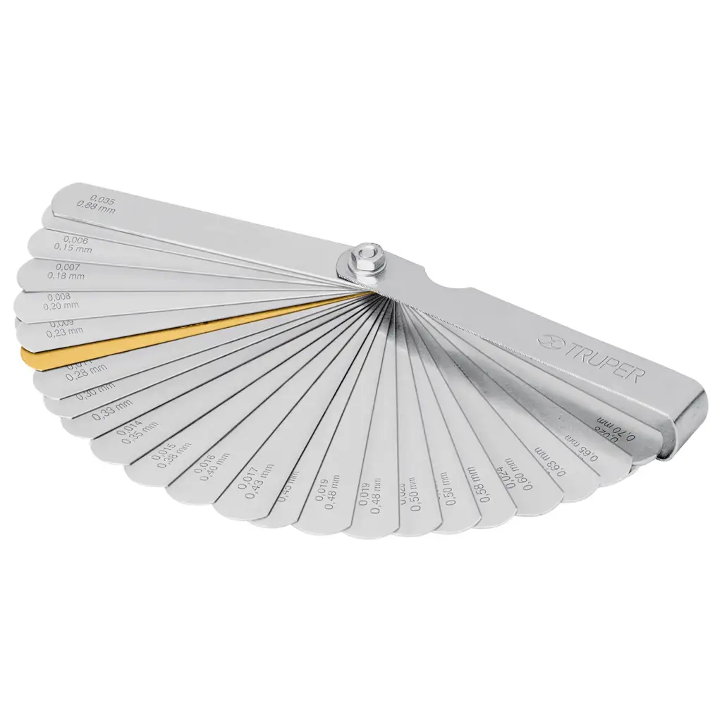 CALIBRADOR DE 32 HOJAS (0,088MM) GALGAS TRUPER