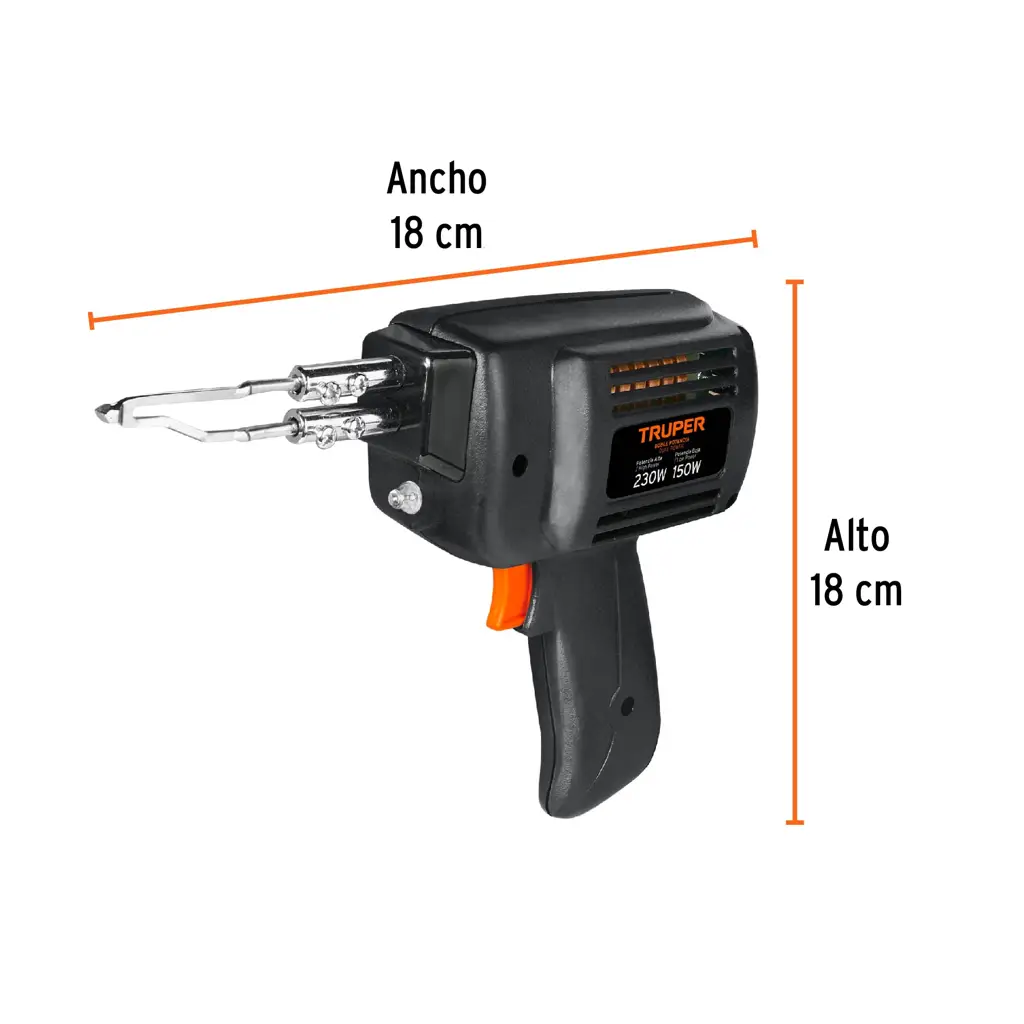 CAUTIN TIPO PISTOLA 230W TRUPER — vista 5