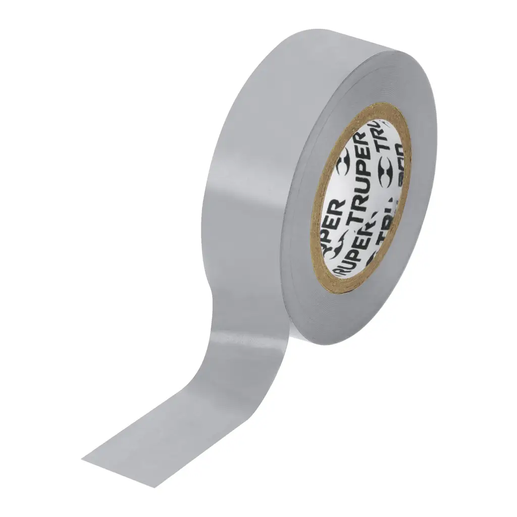 TAPE ELECTRICO GRIS 3/4X9M TRUPER — vista 2