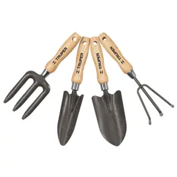JUEGO DE HERRAMIENTAS PARA JARDIN 4 PIEZAS TRUPER