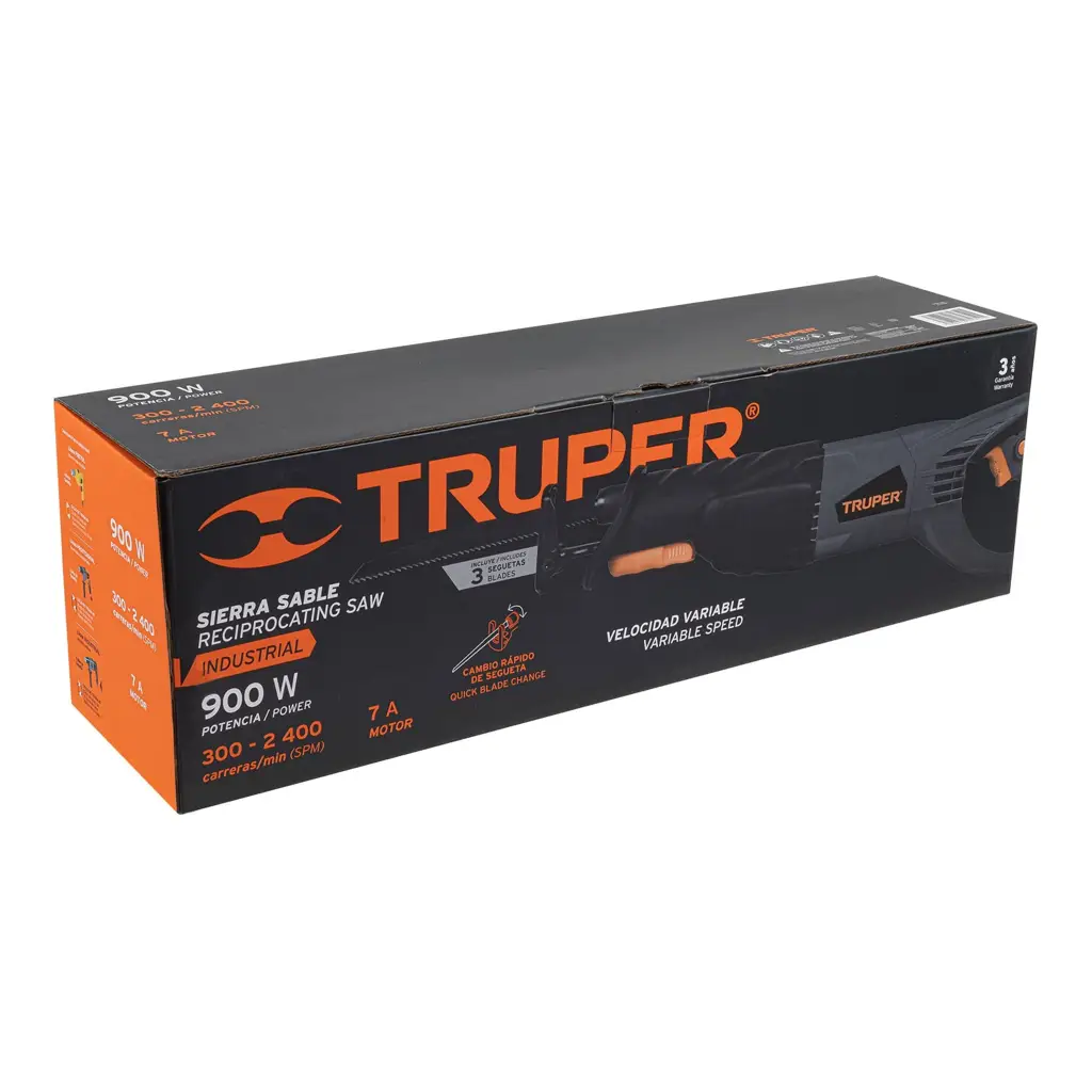 SIERRA SABLE INDUSTRIAL 900W TRUPER — vista 3